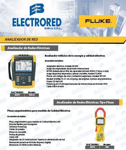 EB FLUKE CATALOGO