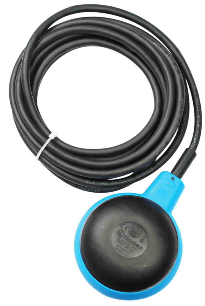BOYA CONTROL DE NIVEL P/AGUAS BLANCAS FINDER 1INV 10AMP C/CABLE PVC 5MTS 72A100000501/72A110000501
