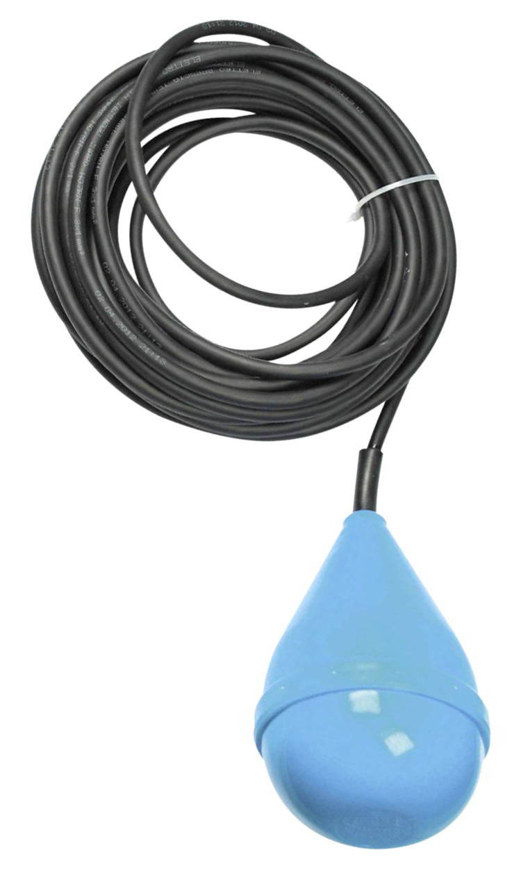 BOYA CONTROL DE NIVEL P/AGUAS NEGRAS FINDER 1INV 10AMP C/CABLE PVC 5MTS 72B100000500/72B110000501