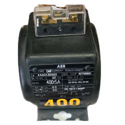TRANSFOR. CORRIENTE TOROIDAL RELACION ABB 100/5 64MM CLASE 0,5 CMF 9629A93G21