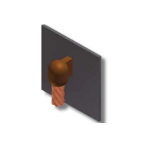 MOLDE THERMOWELD USA M-4678 (CS-23) CABLE VERTICAL-PLANCHA VERTICAL 70MM2 (#115)