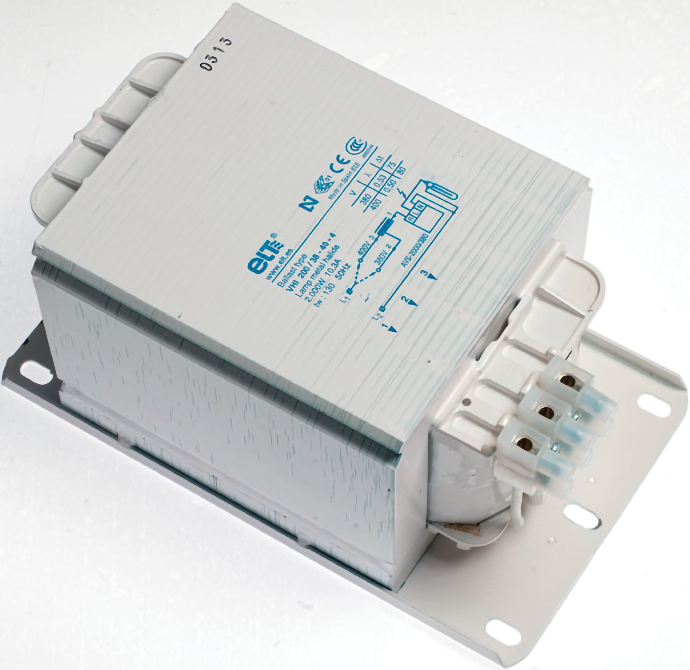 REACTOR ELT ESPAÑA HM 1000W 230V 50HZ 8,25A 6112265