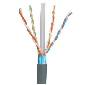 CABLE BLINDADO F/UTP CAT 6A 23 AWG SIN HALOGENO AZUL PANDUIT PFL6X04BU-CEG PANNET