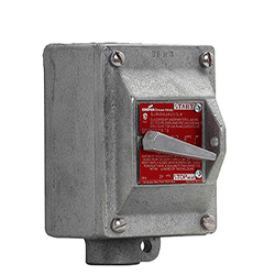CAJA APE SELECTOR DE PALANCA DE 3 POSICIONES 600VAC ROSCA NPT 3/4" CROUSE HINDS EFS21273