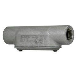 CONDULET C FORM 7 CROUSE HINDS DE 1/2" NPT, DE HIERRO NEMA 7 CON TAPA Y EMPAQUE CL1, DIV2 C17CG