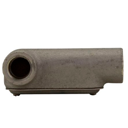 CONDULET LL FORM 7 CROUSE HINDS DE 1" NPT, DE HIERRO NEMA 7 CON TAPA Y EMPAQUE CL1, DIV2 LL37CG