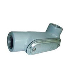 CONDULET LR FORM 7 CROUSE HINDS DE 1/2" NPT, DE HIERRO NEMA 7 CON TAPA Y EMPAQUE CL1, DIV2 LR17CG