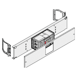 KIT P/TMAX XT1 ABB 3-4P EPOWER INSTALACION HORIZONTAL 150X600 MM (HXA) PHCX1401 1STQ007758A0000