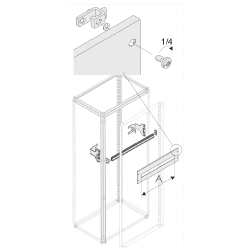 KIT PERFIL DIN ABB E POWER A=600 MM PDRS0600 1STQ008042B0000