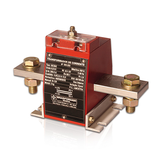 TRANSFORMADOR A RELACION BRASFORMER BT 5VA CLASE 0.5/10VA-CL0.6 250/5 50HZ 0.72KV BCS02