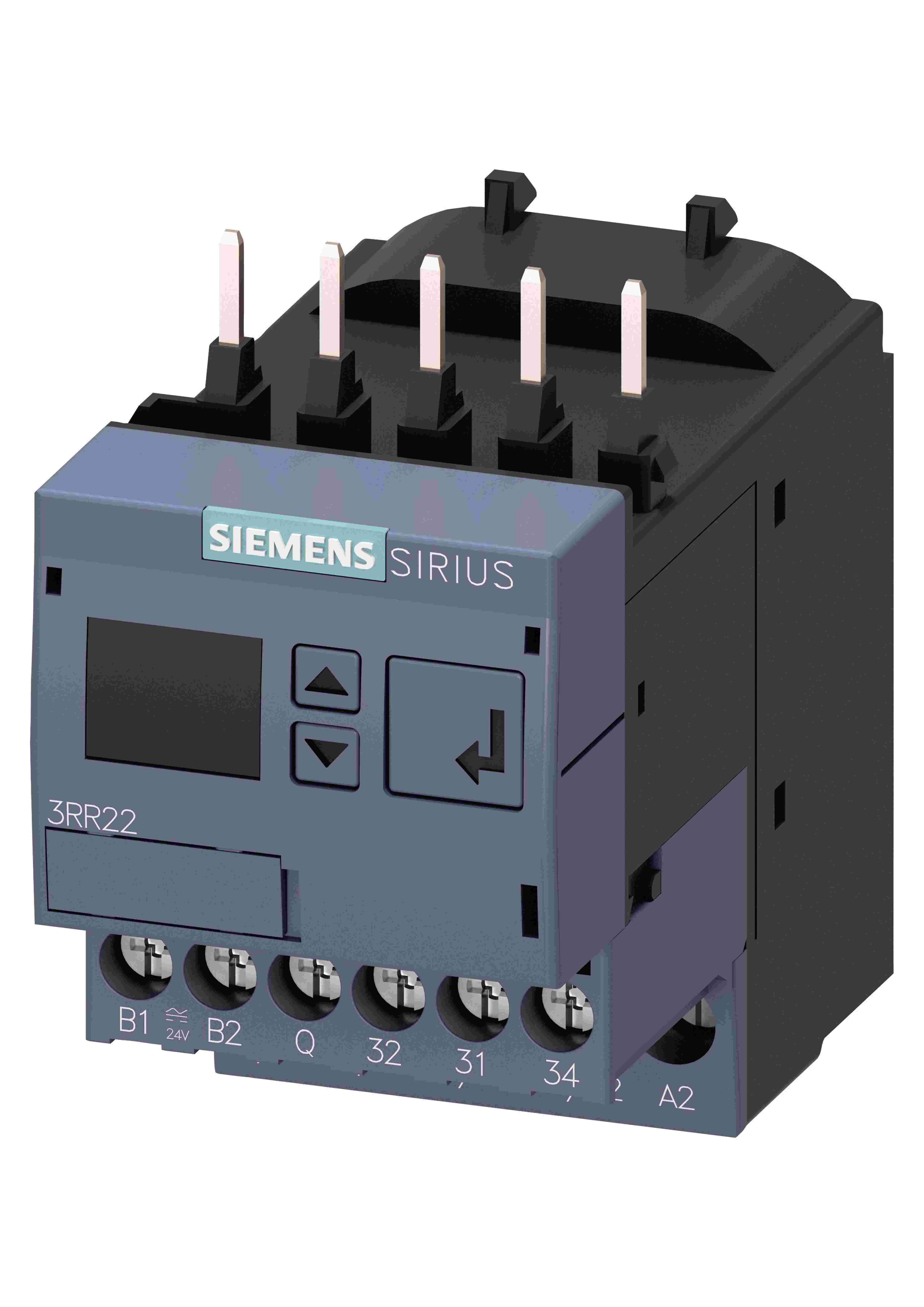 RELE DE VIGILANCIA SIEMENS,  1,6-16 A, TAMAÑO S00  3RR2241-1FW30