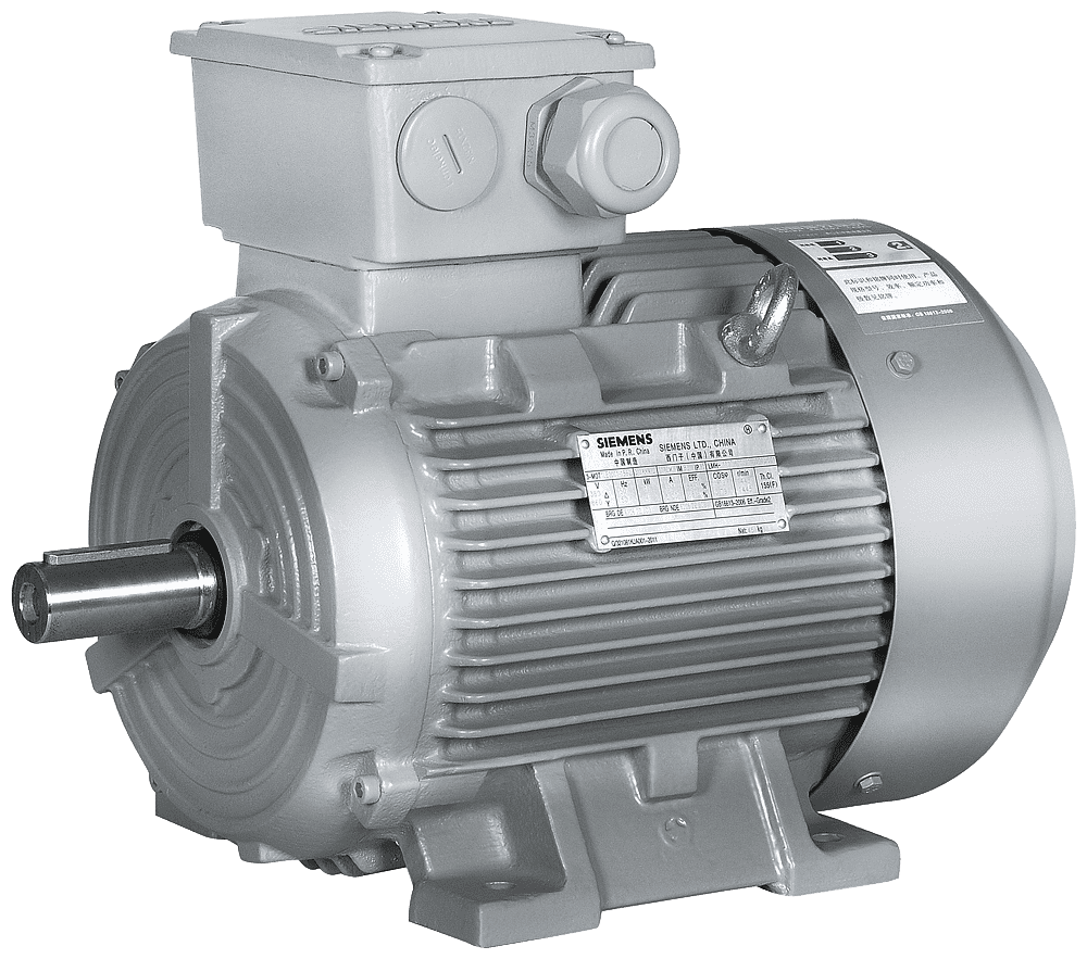 MOTOR ELECTRICO SIEMENS 4KW/5.5HP 380/660V/3/50HZ 1500 RPM 4P IP55 IE1 TM112 1LE0022-1BB23-3AA4
