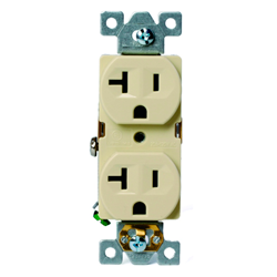 TOMA DOBLE FORJASUL P/PISO 2P+T 15A NEMA C/TAPA 4x4