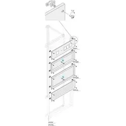 PANEL PARA DOS INSTRUMENTOS 72X72 ABB EPOWER H=200 X A=600MM PPFI2726 1STQ008092A0000