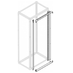 BASTIDOR FIJO ABB, PARA MONTAJE DE PANELES FRONTALES, H=1800, A=600 MM, PFPF1860 1STQ007450A0000