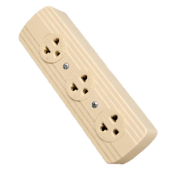 ENCHUFE NEMA S/PUESTO BAPEMO 3 TOMAS A-056 20A