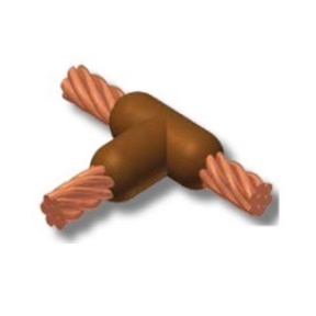 "MOLDE DE GRAFITO THERMOWELD USA M-228 (CC-2) CABLE-CABLE ""T"" 1/0-1/0 AWG (#90) "