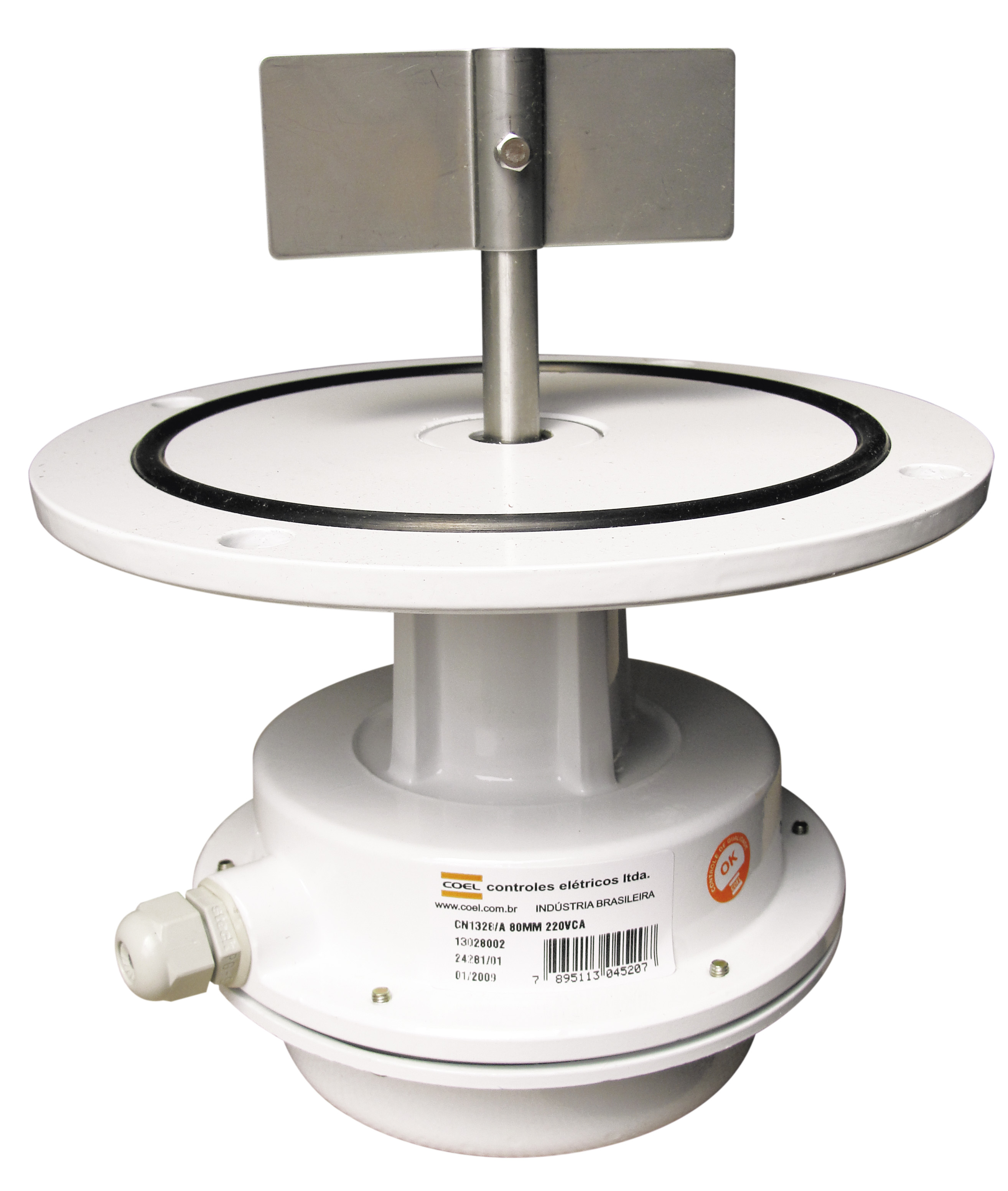 RELE DE NIVEL PARA SOLIDO EJE 80MM 220VAC COEL CN1328/A (13028002)