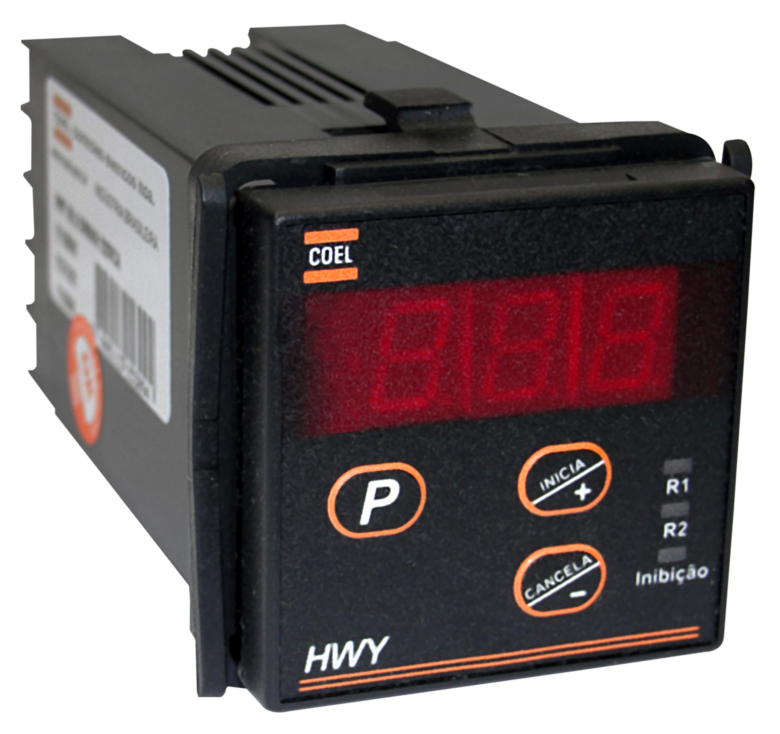 TEMPORIZADOR DIGITAL 99.9 SEG/MIN/H 220VAC 220VAC 48-63HZ 48X48MM COEL HWY
