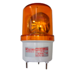 BALIZA DE SEÑALIZ ROTAT. CSC SN-100 220VAC AMARILLO.