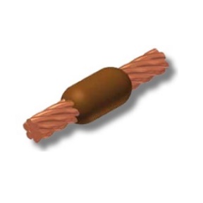 MOLDE DE GRAFITO THERMOWELD USA M-206 (CC-1) CABLE-CABLE HORIZONTAL 2/0-2/0 AWG (#65)