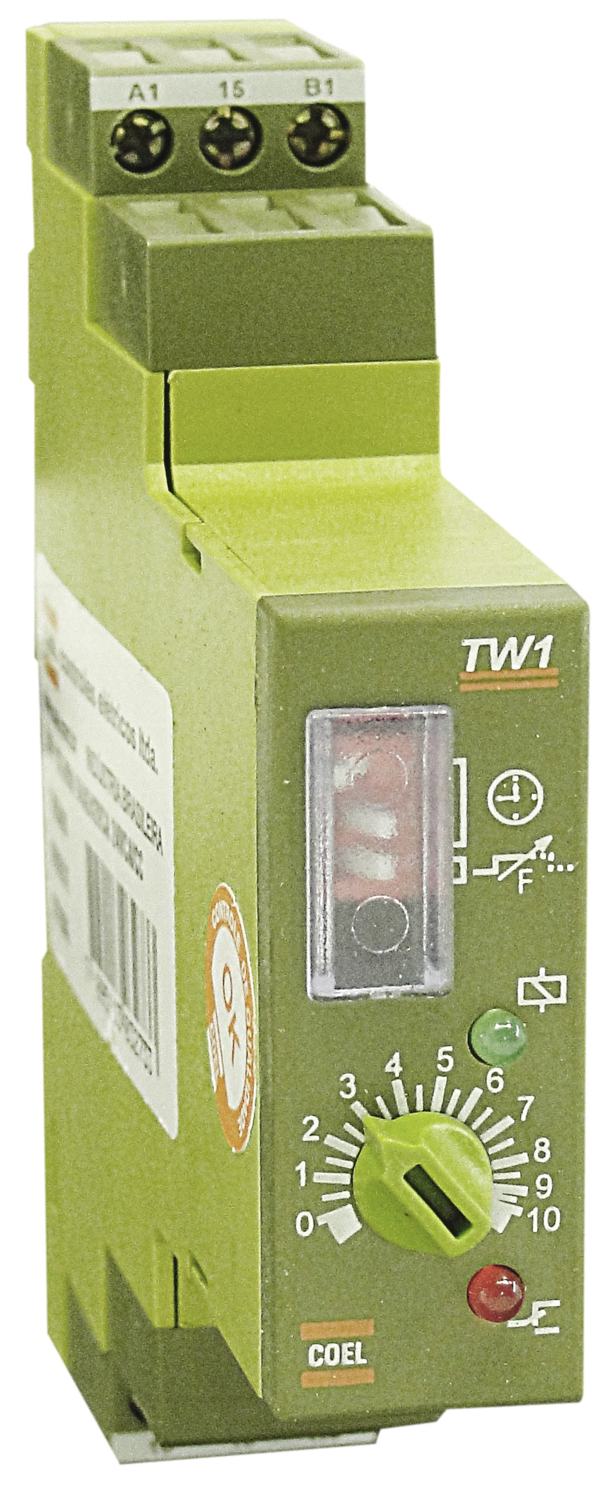 TEMPORIZADOR COEL TW 10 SEG 94-242V 50HZ