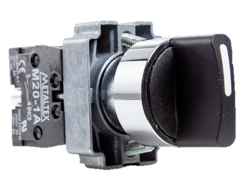 LLAVE METALTEX 2NA M20SSR4-B-2A 3 POS ANILLO METALICO