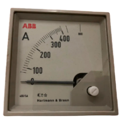 AMPERIMETRO ABB RELACION DE 96X96MM 400/5A