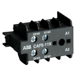 CONTACTO AUXILIAR FRONTAL ABB P/MINICONTACTOR K6, CAF6-11K 1NA+1NC GJL1201330R0001