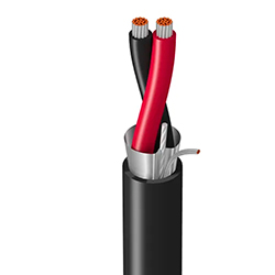 CABLE INSTRUMEN. BELDEN 1PAR X 0.75 MM2 CU 300V 105°C 275 MA FR