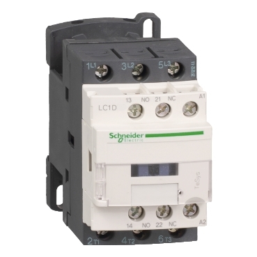 CONTACTOR SCHNEIDER 7,5KW 400V 18A 1NO/1NC BOBINA 220VAC LC1D18M7