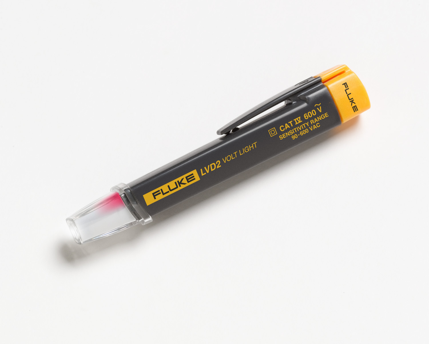 DETECTOR DE TENSION VAC-90-600V CAT IV FLUKE LVD2 CON LINTERNA