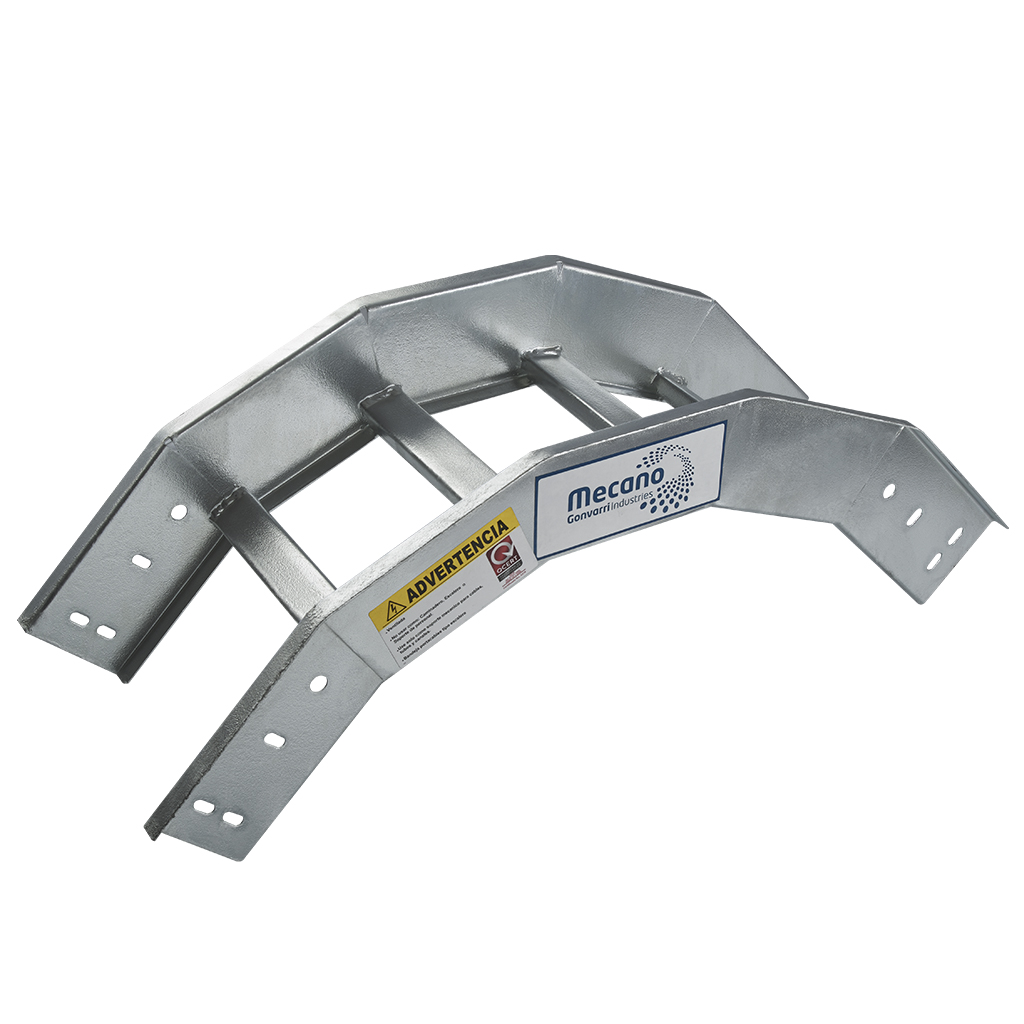 CURVA VERT. EXT. ESCAL. MECANO 90° 20CM SEMIPE. CVE8AG209030