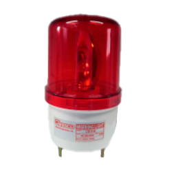 BALIZA DE SEÑALIZ ROTAT. CSC SN-100 220VAC ROJO
