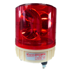 BALIZA DE SEÑALIZ ROTAT CSC LTE-1181R 220VAC ROJO.
